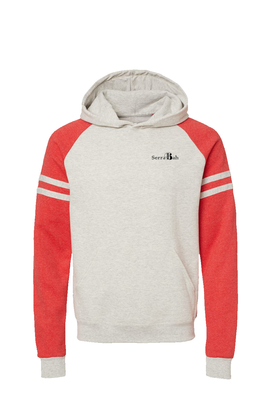 Serra Bah Varsity Colourblocked Raglan Hoodie