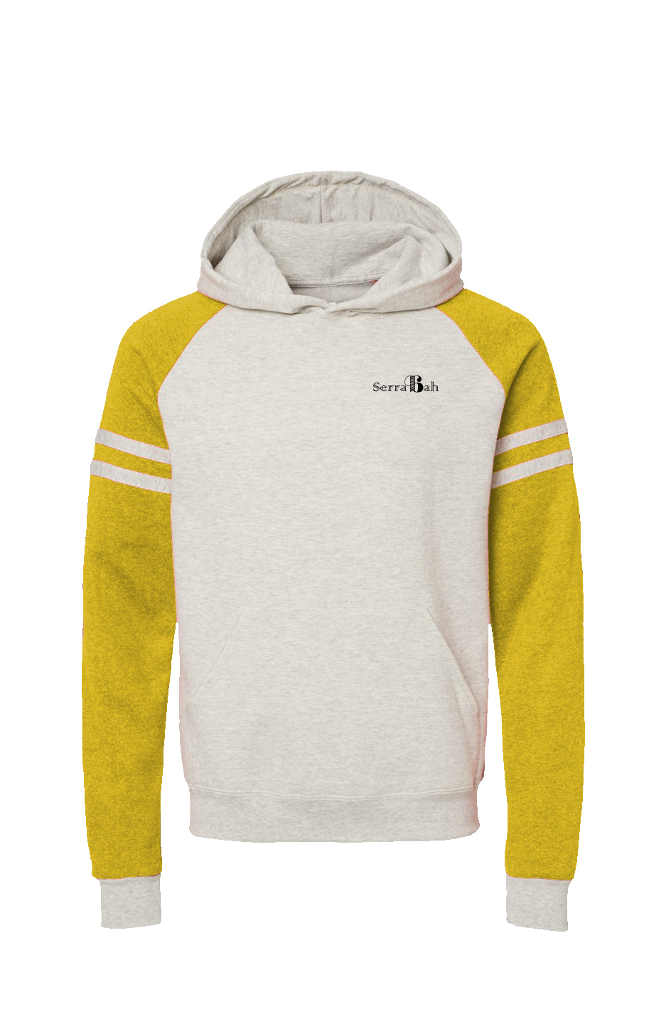 Serra Bah Varsity Colourblocked Raglan Hoodie