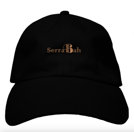 Serra Bah Premium Dad Hat - Black