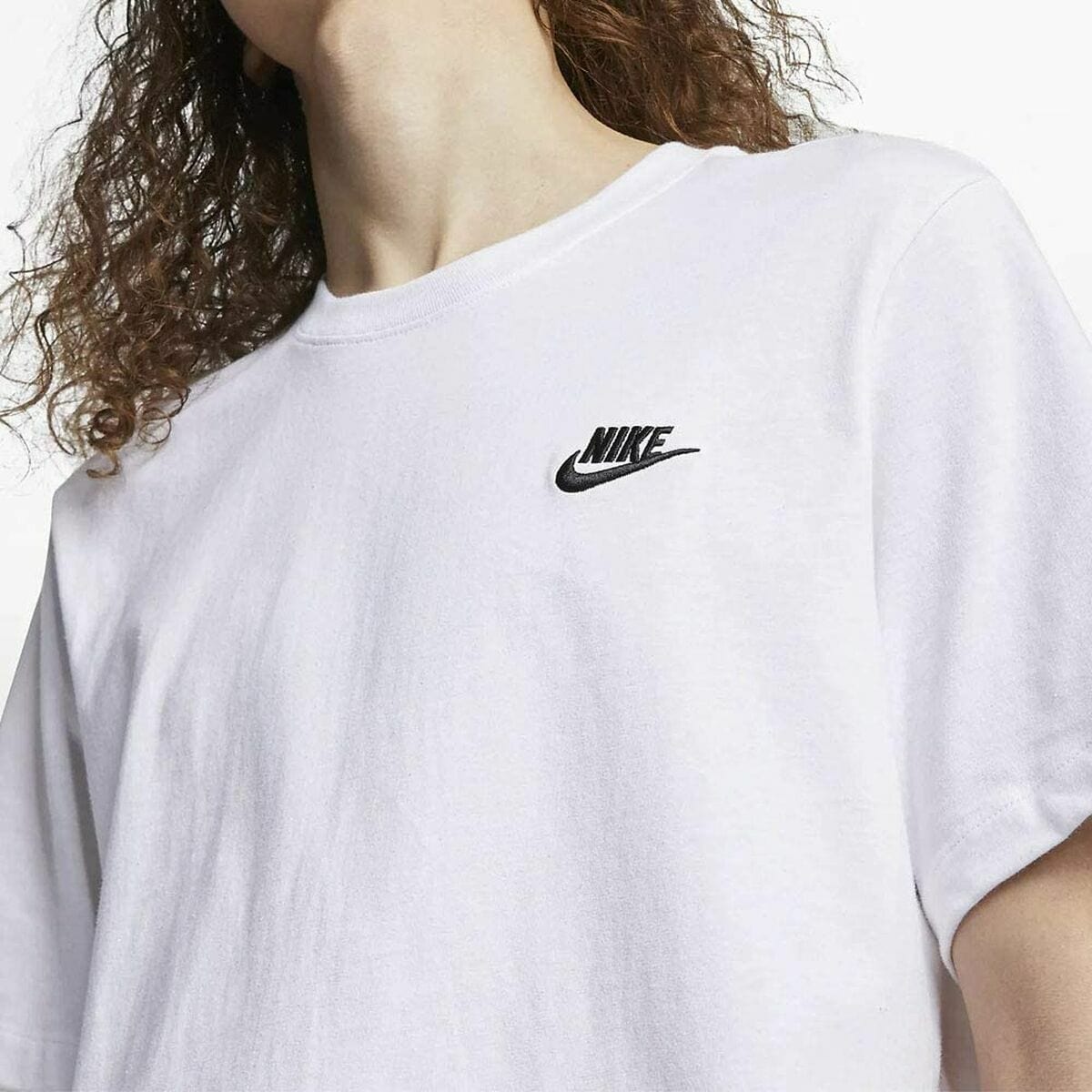 Bigbuy Sports & Outdoors Men’s Short Sleeve T-Shirt Nike, White