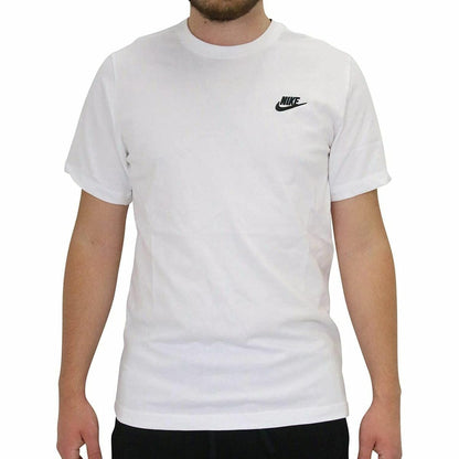 Bigbuy Sports & Outdoors Men’s Short Sleeve T-Shirt Nike, White