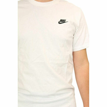 Bigbuy Sports & Outdoors Men’s Short Sleeve T-Shirt Nike, White