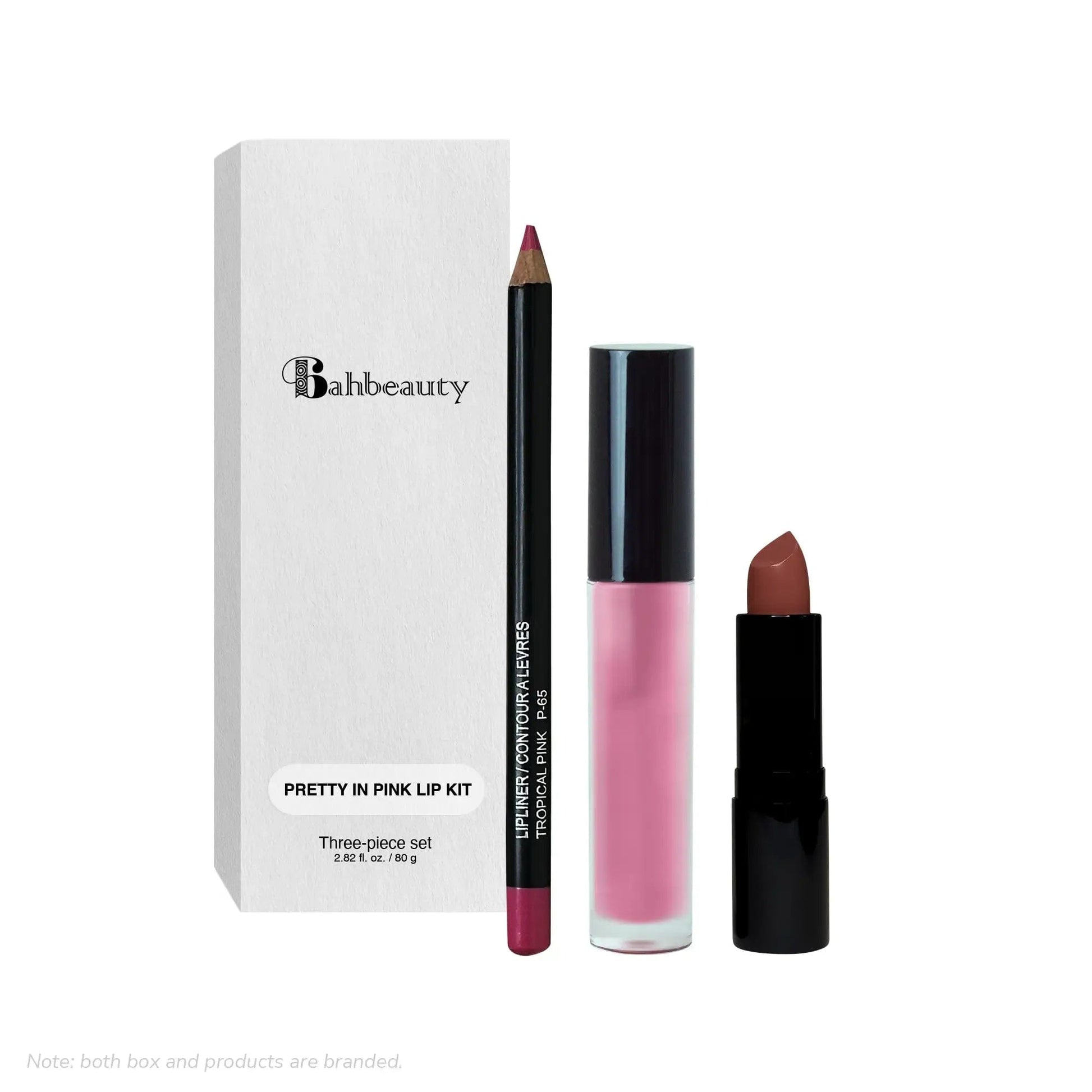 Blanka Shop SB Brand BahBeauty Lip Kit - Pretty In Pink