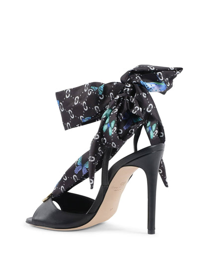 Rose Gaia Women shoes Evelyn Silk Printed Heel