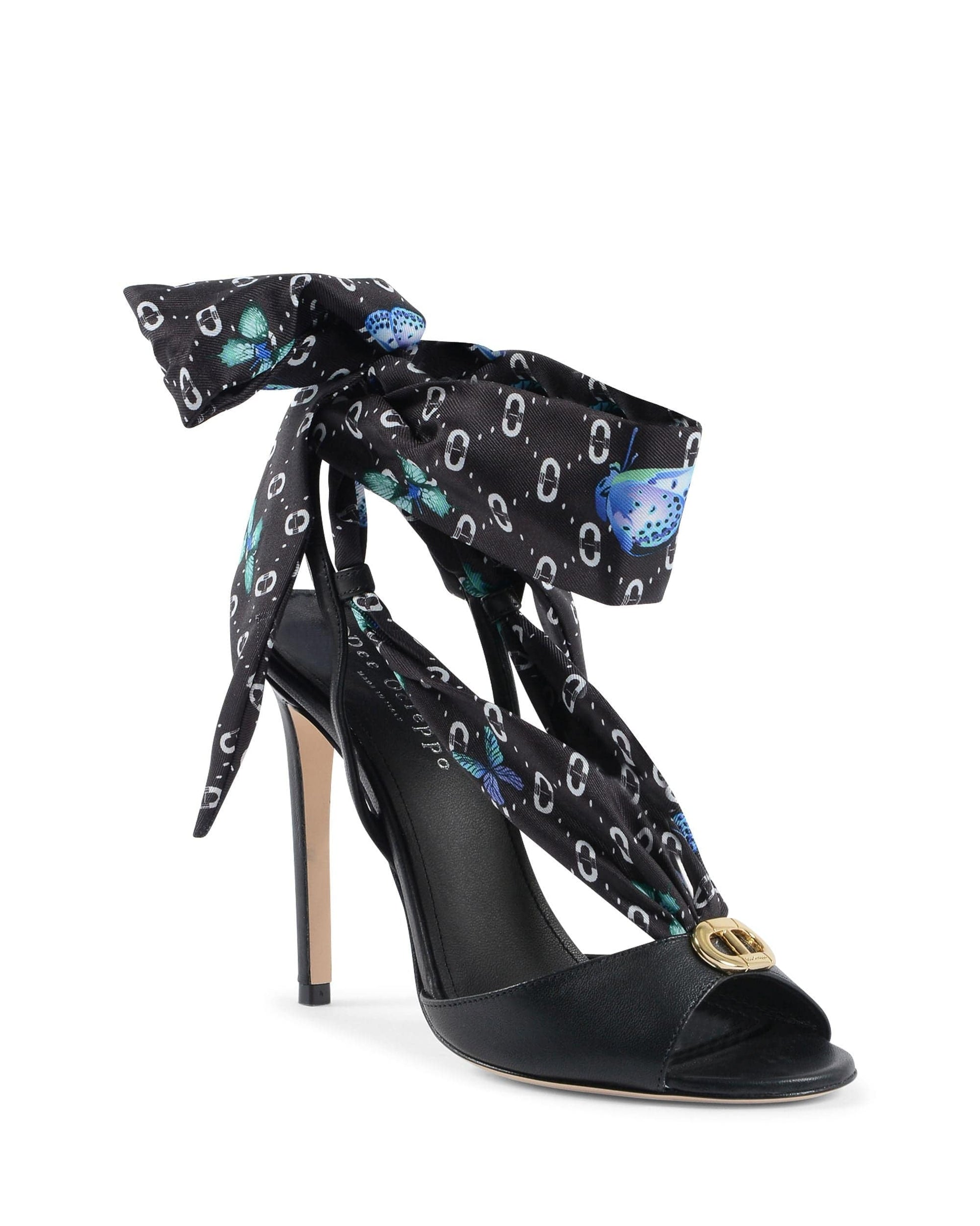 Rose Gaia Women shoes Evelyn Silk Printed Heel