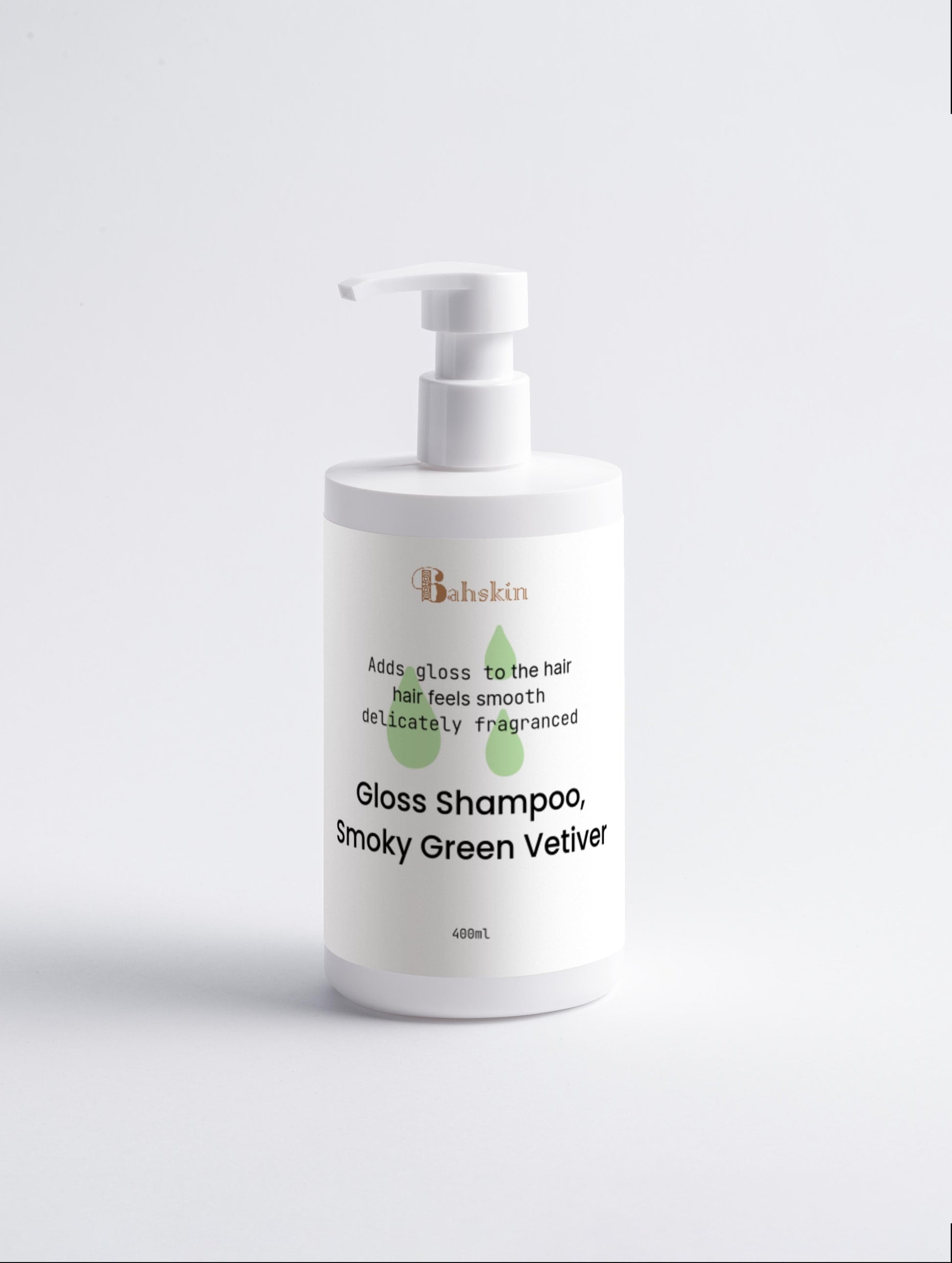 Selfnamed Shop SB Brand BahSkin Gloss Shampoo, Smoky Green Vetiver