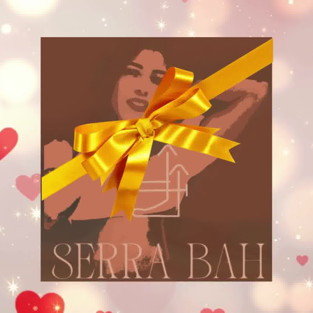 SERRA BAH £10.00 / Gold Wrapping Serra Bah Gift Card