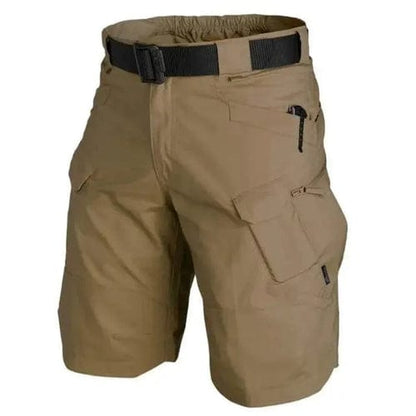 Yellow Pandora Men's Shorts L / Brown Mens Quick Dry Outdoor Cargo Shorts