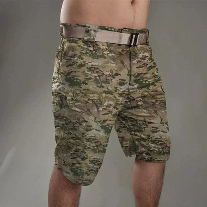 Yellow Pandora Men's Shorts M / CP Camo Mens Quick Dry Outdoor Cargo Shorts