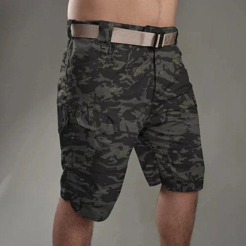 Yellow Pandora Men's Shorts S / Dark Camo Mens Quick Dry Outdoor Cargo Shorts